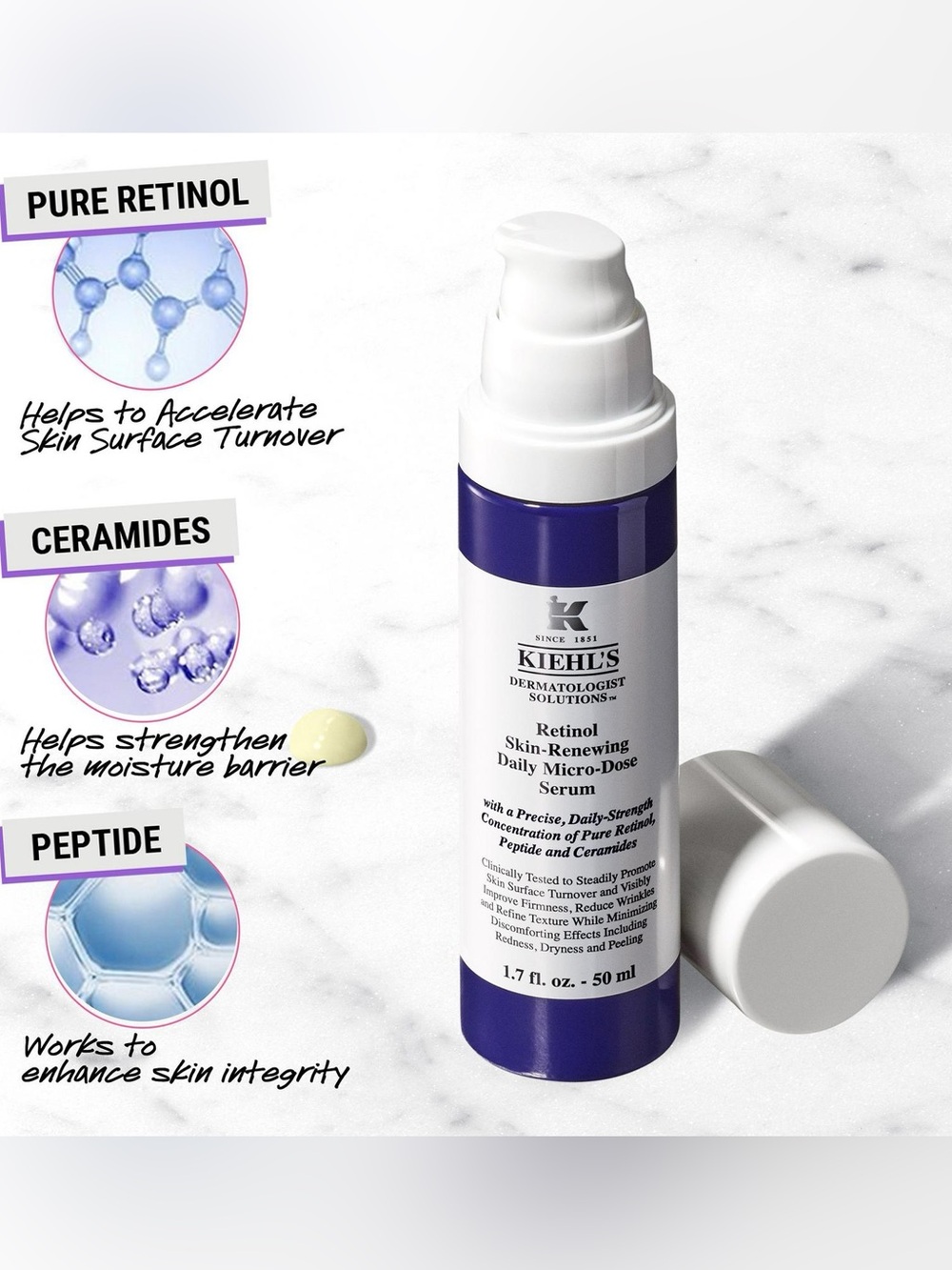 Kiehl's Micro-Dose Anti-Aging Retinol Serum - Picture 2 of 7